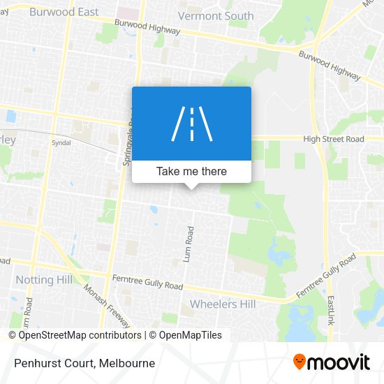Penhurst Court map