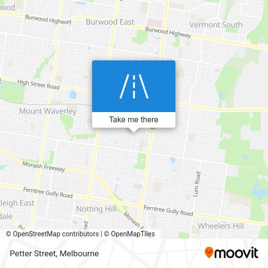 Petter Street map