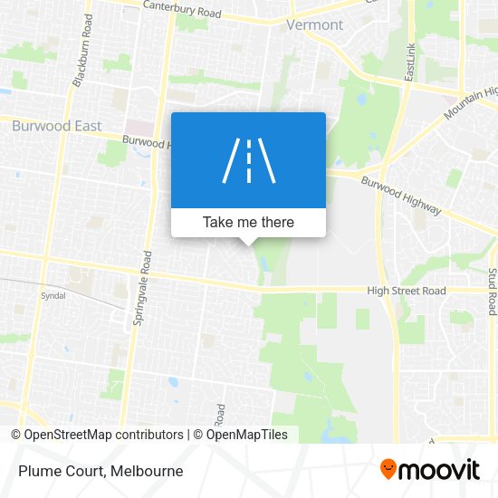 Plume Court map