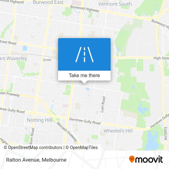 Ralton Avenue map