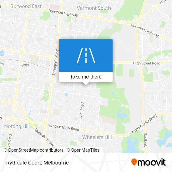 Rythdale Court map
