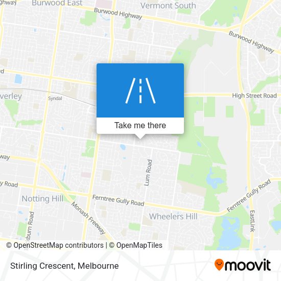 Stirling Crescent map
