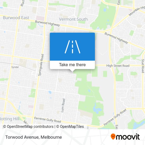 Torwood Avenue map