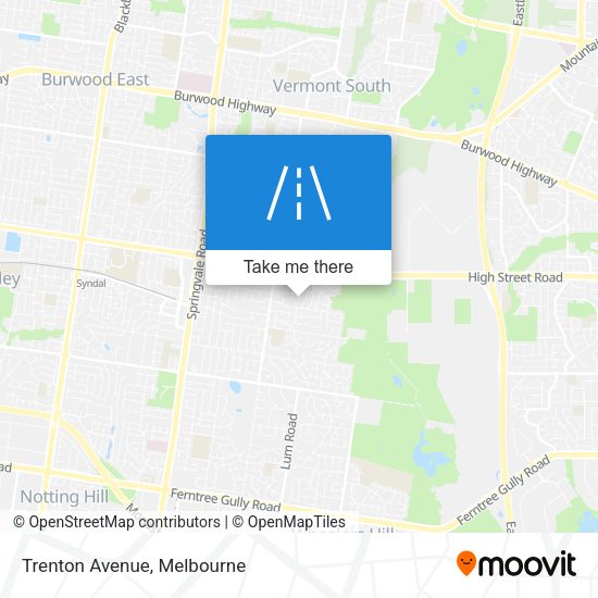 Trenton Avenue map
