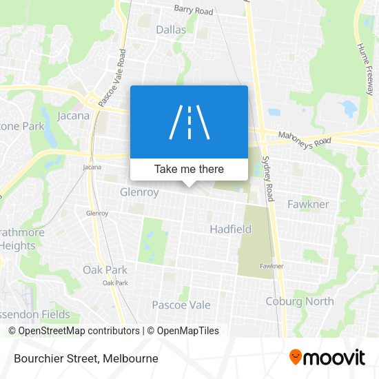 Bourchier Street map