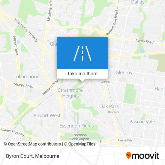 Byron Court map
