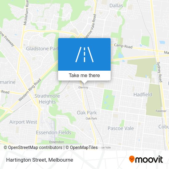 Hartington Street map
