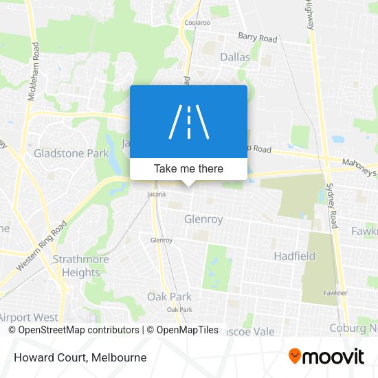 Howard Court map