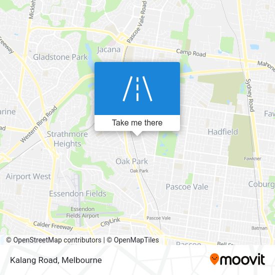 Kalang Road map