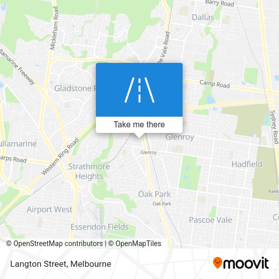 Langton Street map