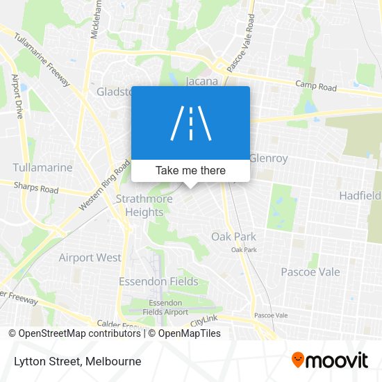 Lytton Street map