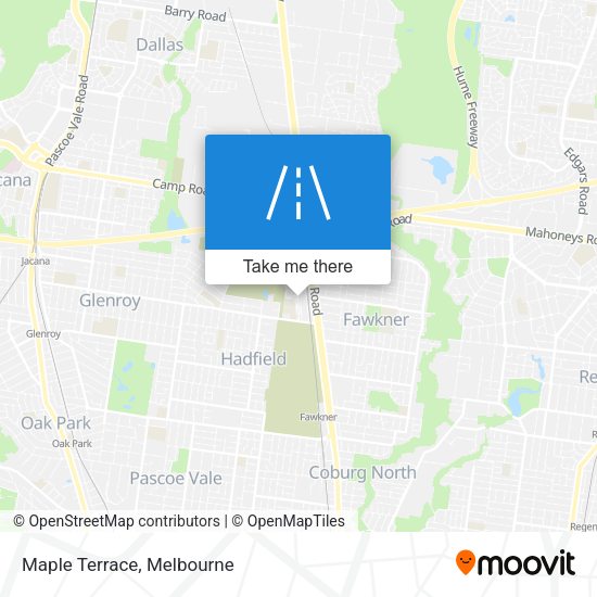 Maple Terrace map