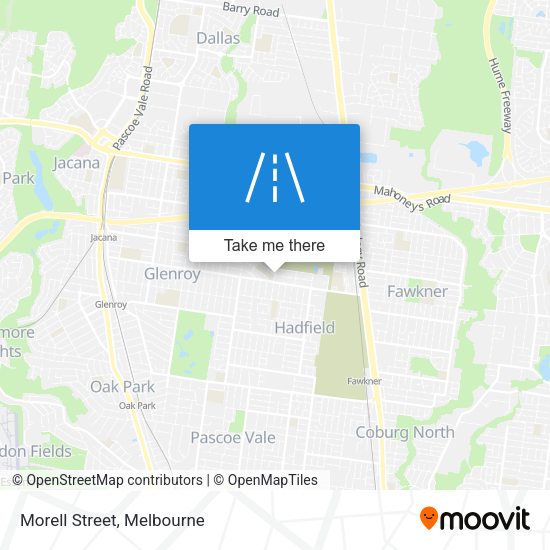 Morell Street map