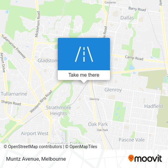 Muntz Avenue map