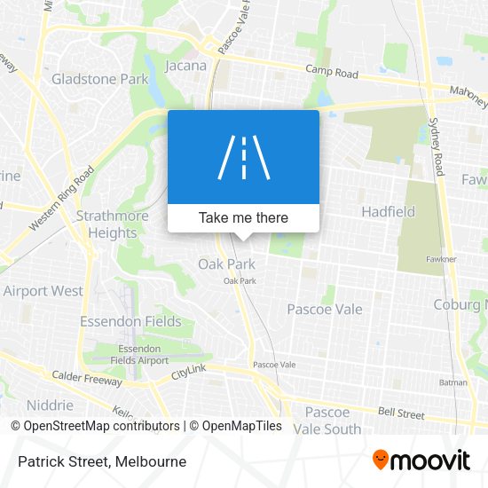 Patrick Street map