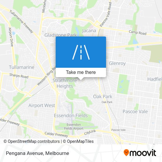 Pengana Avenue map