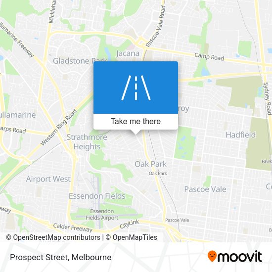 Prospect Street map