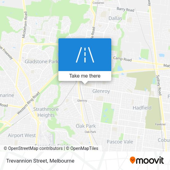 Trevannion Street map