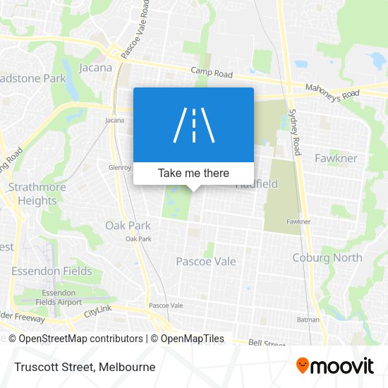 Truscott Street map