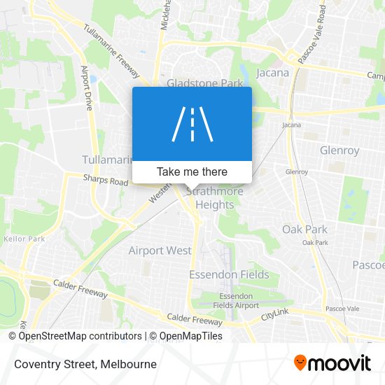 Coventry Street map