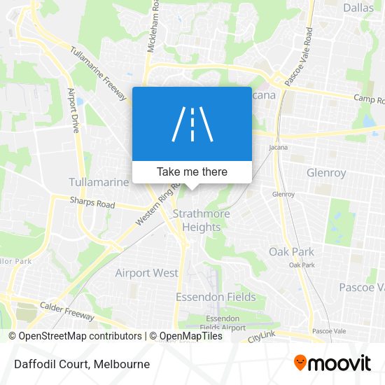 Daffodil Court map