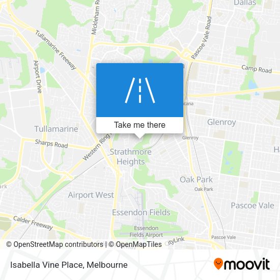 Isabella Vine Place map