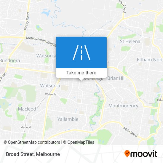 Broad Street map