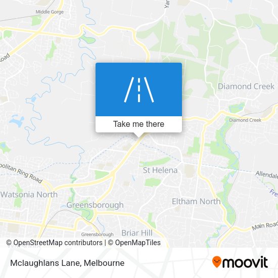 Mclaughlans Lane map