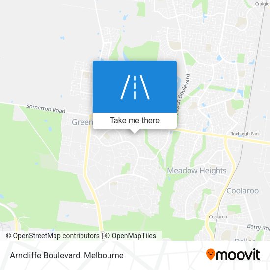 Arncliffe Boulevard map