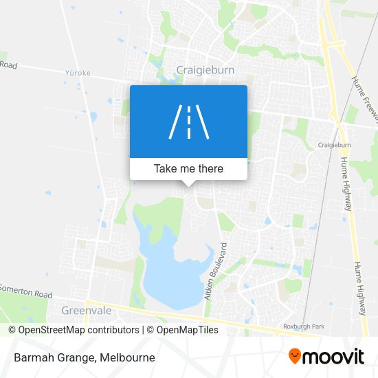 Barmah Grange map