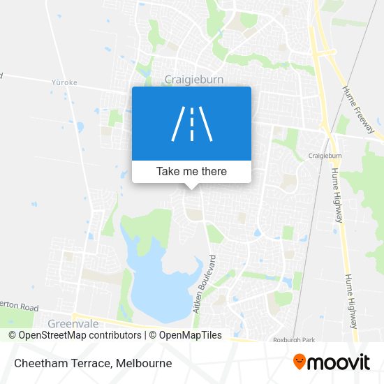 Cheetham Terrace map
