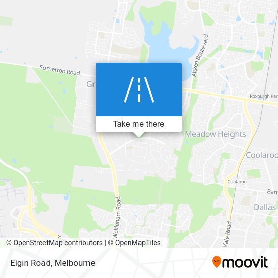 Elgin Road map