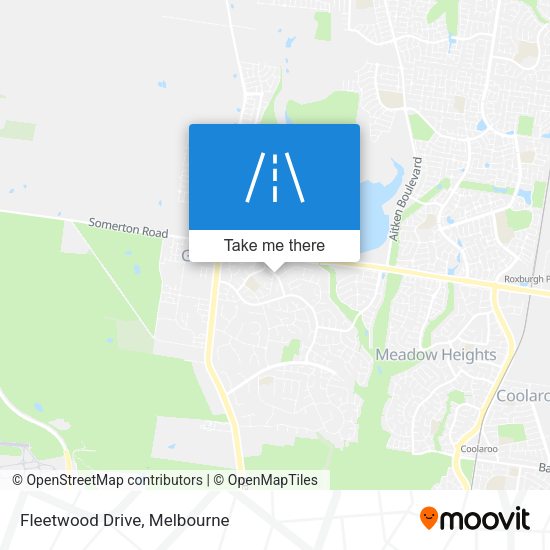 Fleetwood Drive map