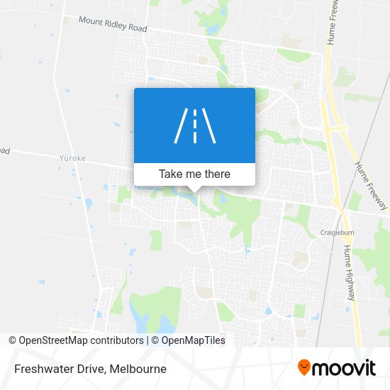 Freshwater Drive map