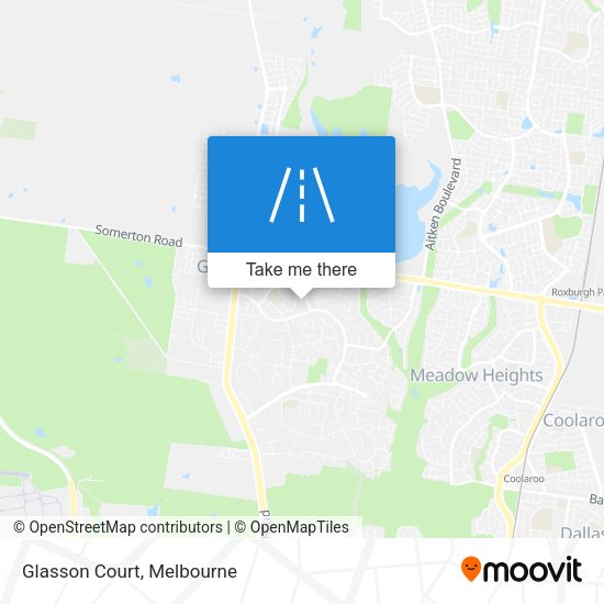 Glasson Court map