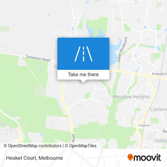 Hesket Court map
