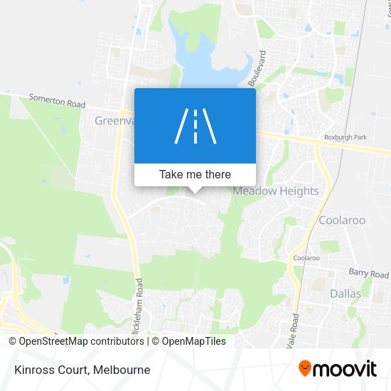 Kinross Court map