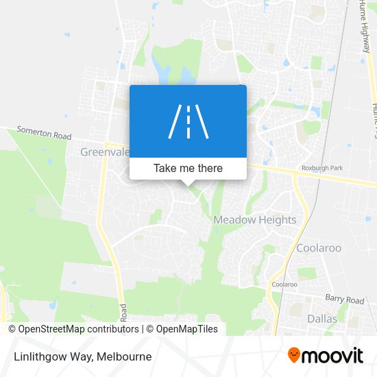 Linlithgow Way map