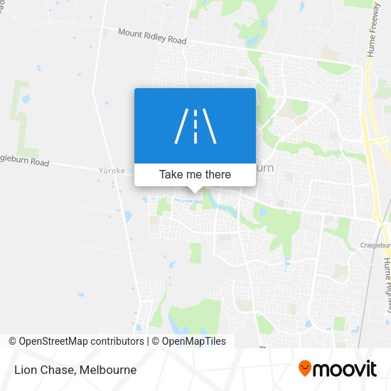 Lion Chase map