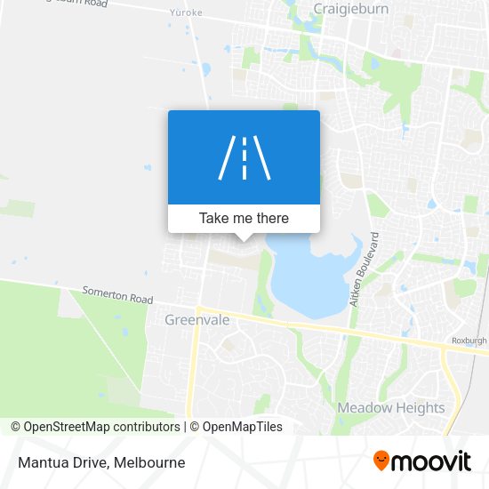 Mantua Drive map