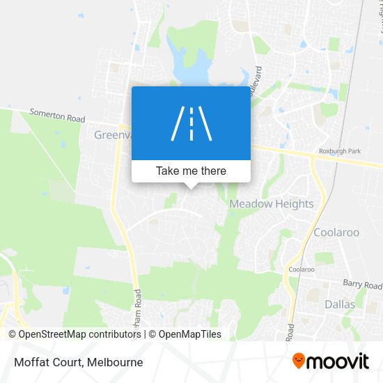 Moffat Court map