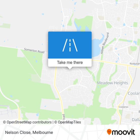 Nelson Close map