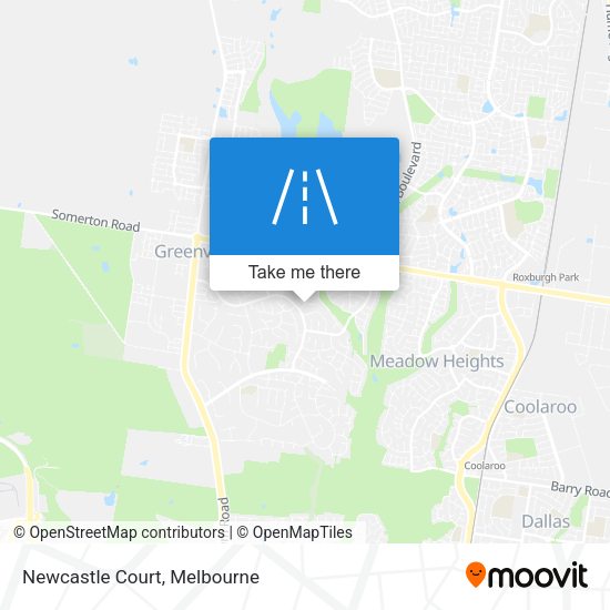 Newcastle Court map
