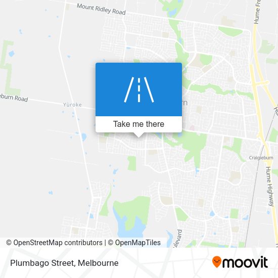 Plumbago Street map