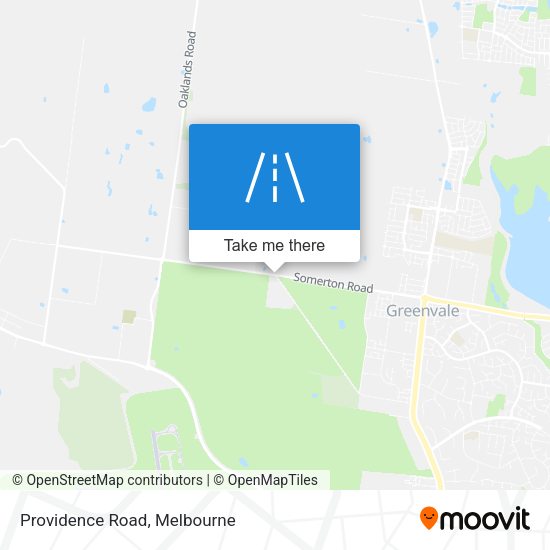 Providence Road map
