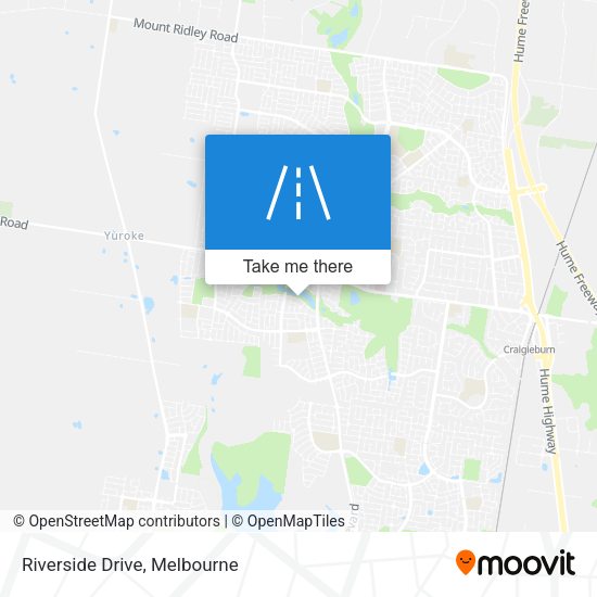Riverside Drive map