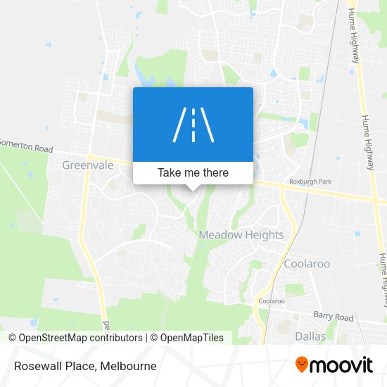 Rosewall Place map