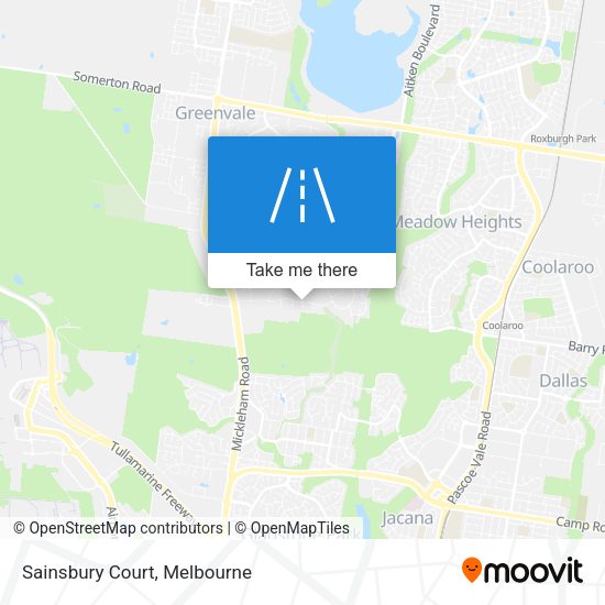 Sainsbury Court map