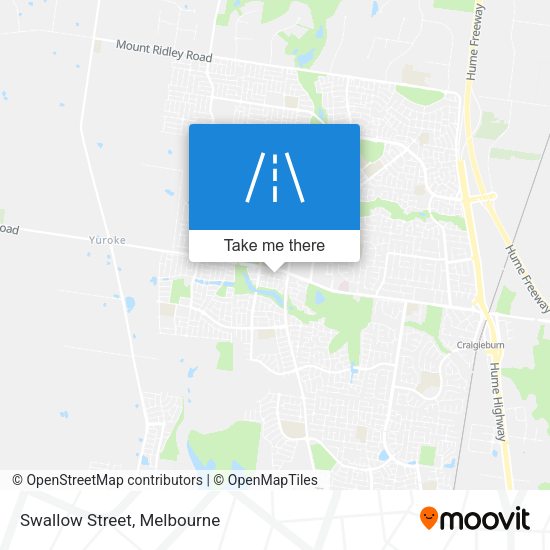Swallow Street map