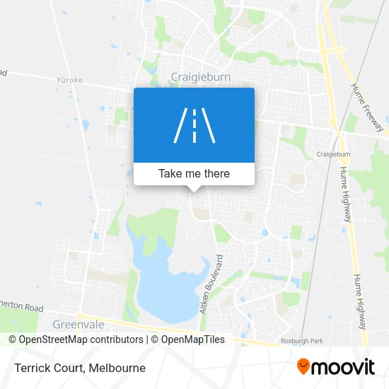 Terrick Court map